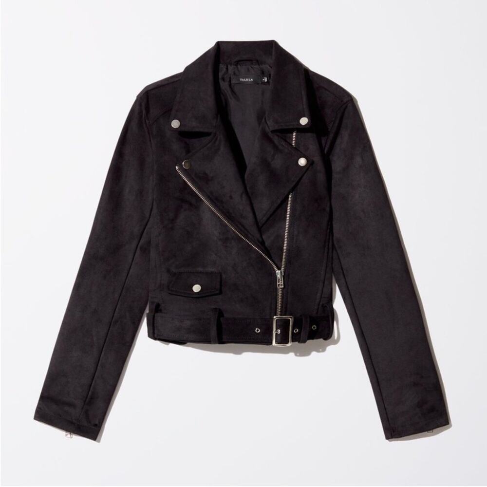 Aritzia Talula Morton Vegan Moto Jacket